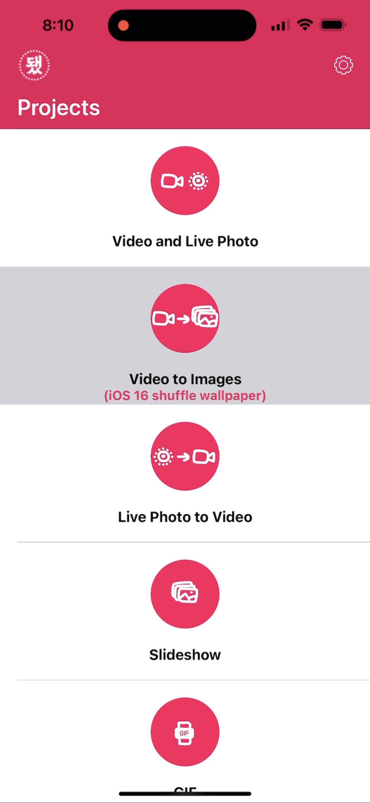 Animated wallpaper on iOS 16 (Get Images from a Video)