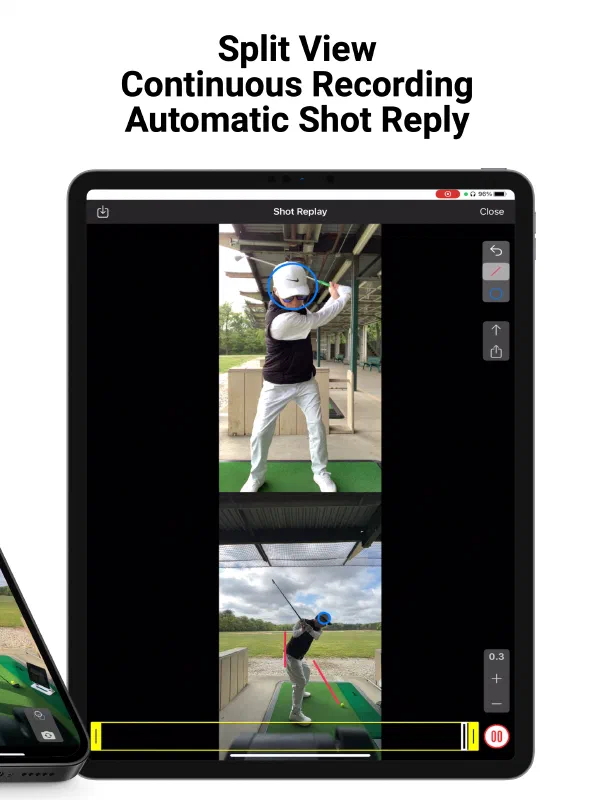 SwingMonitor App screenshot